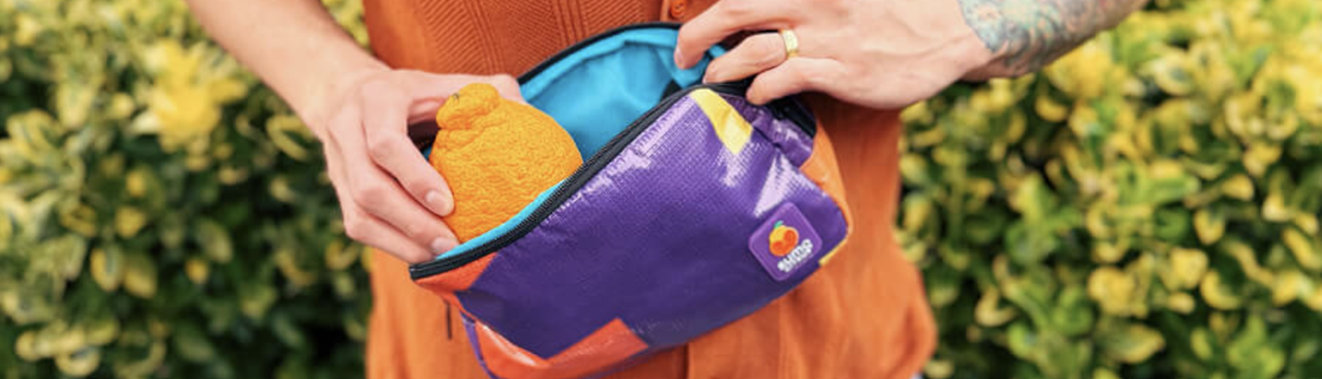 Corporate Spotlight: Sumo Citrus x Rareform - Turning 5 Billboards into Custom Zion Sling Bags