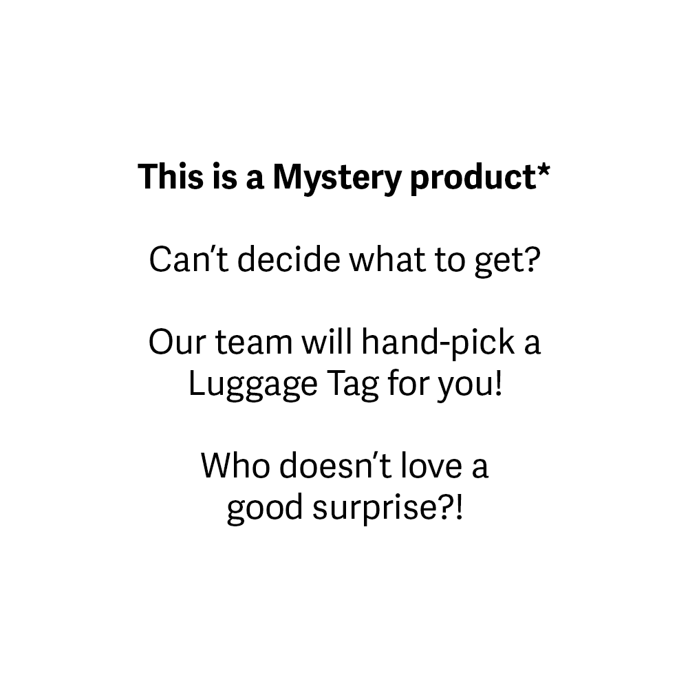 Mystery Luggage Tag