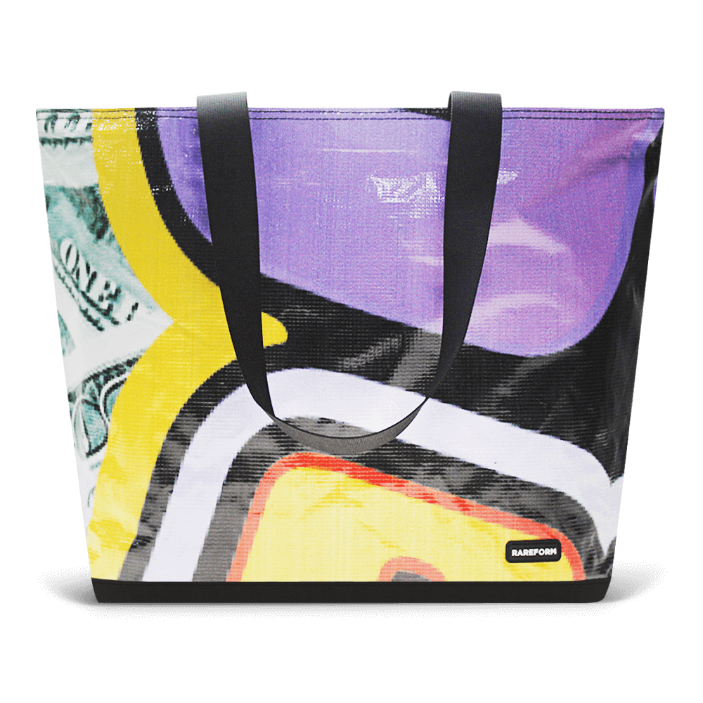 Zippered Blake Tote