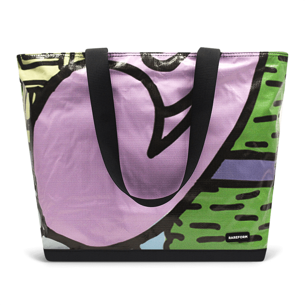 Zippered Blake Tote