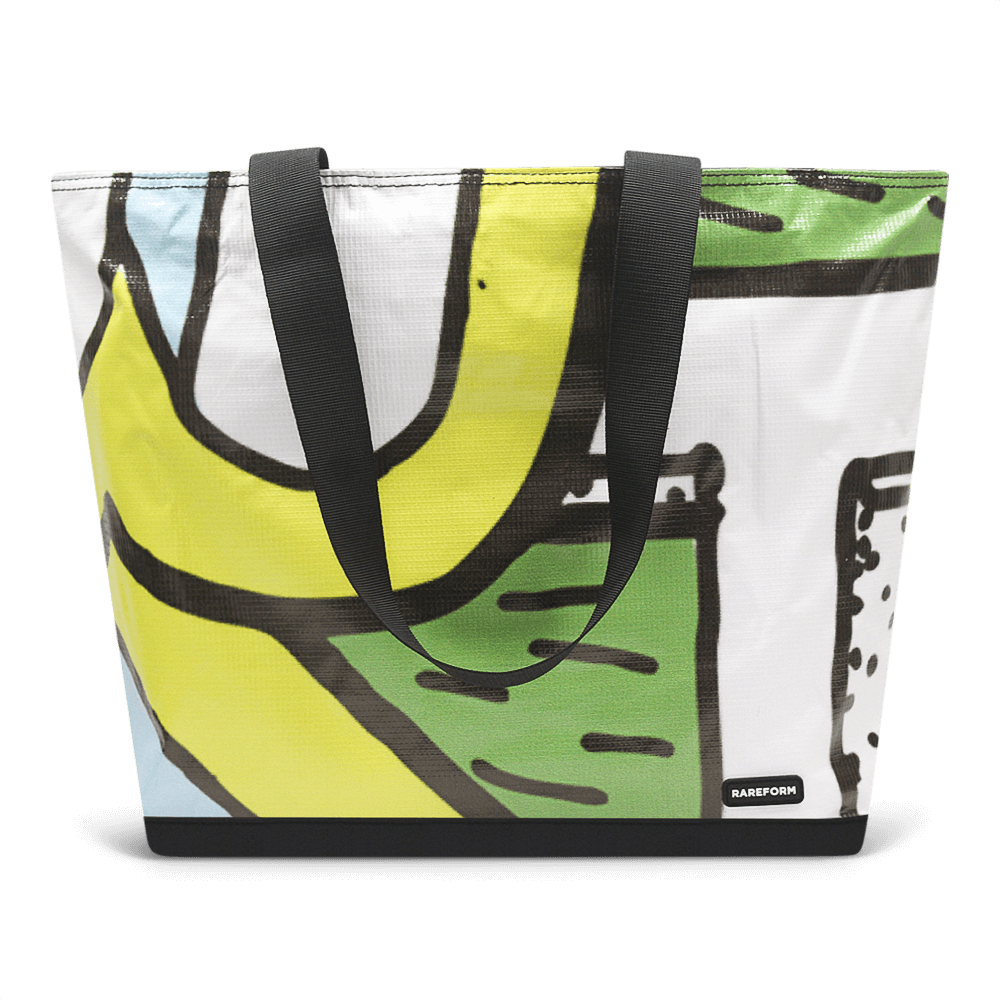 Zippered Blake Tote