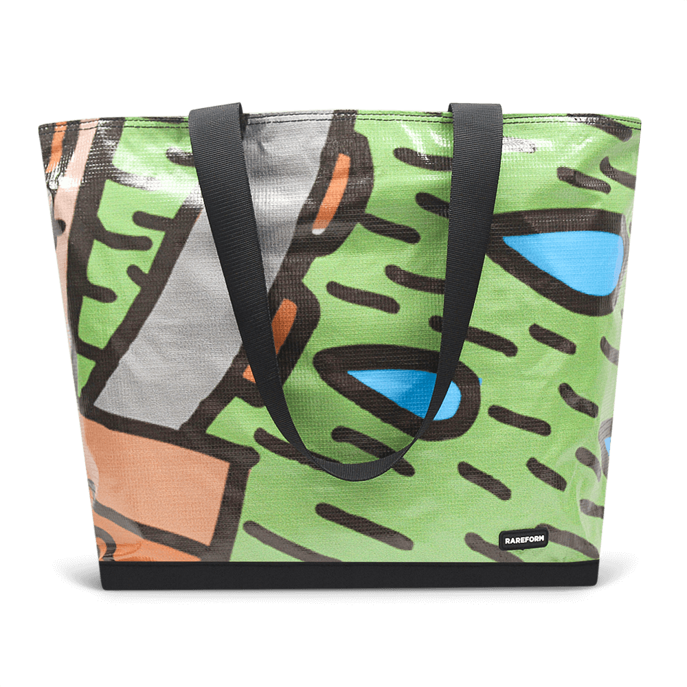 Zippered Blake Tote