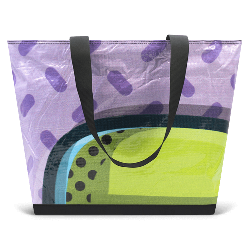 Zippered Blake Tote