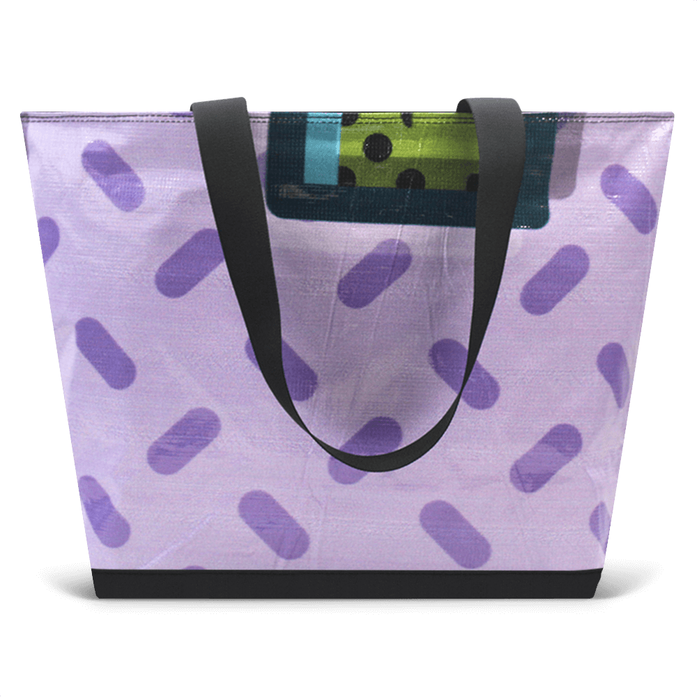 Zippered Blake Tote