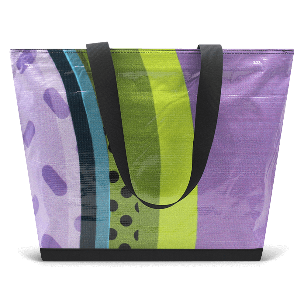 Zippered Blake Tote