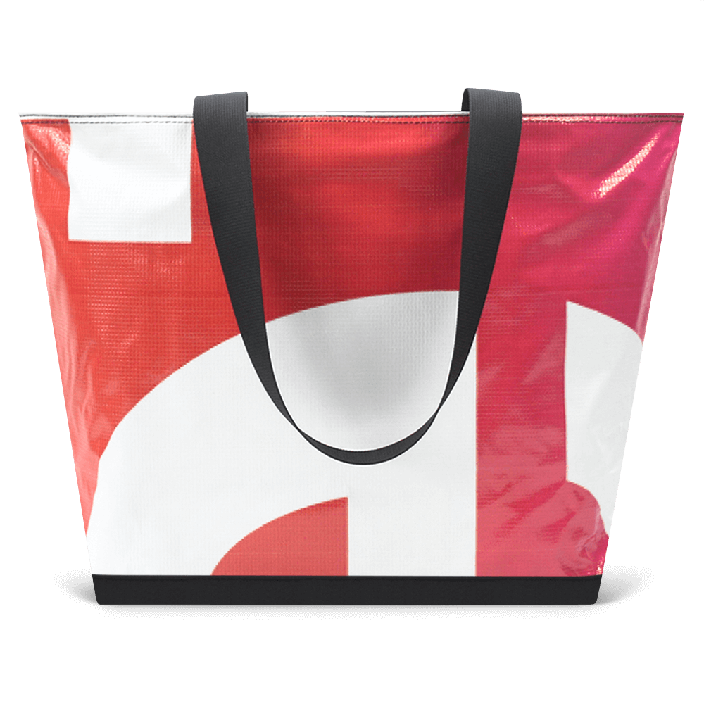 Zippered Blake Tote