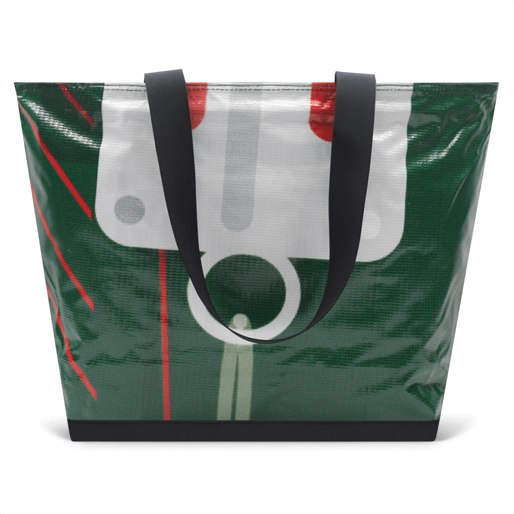 Zippered Blake Tote