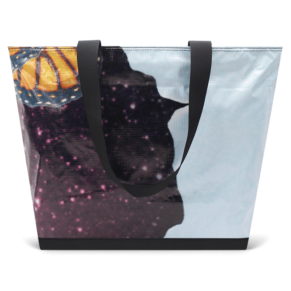 Zippered Blake Tote