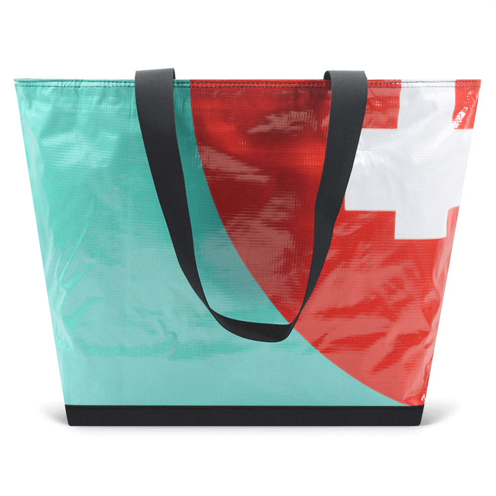 Zippered Blake Tote