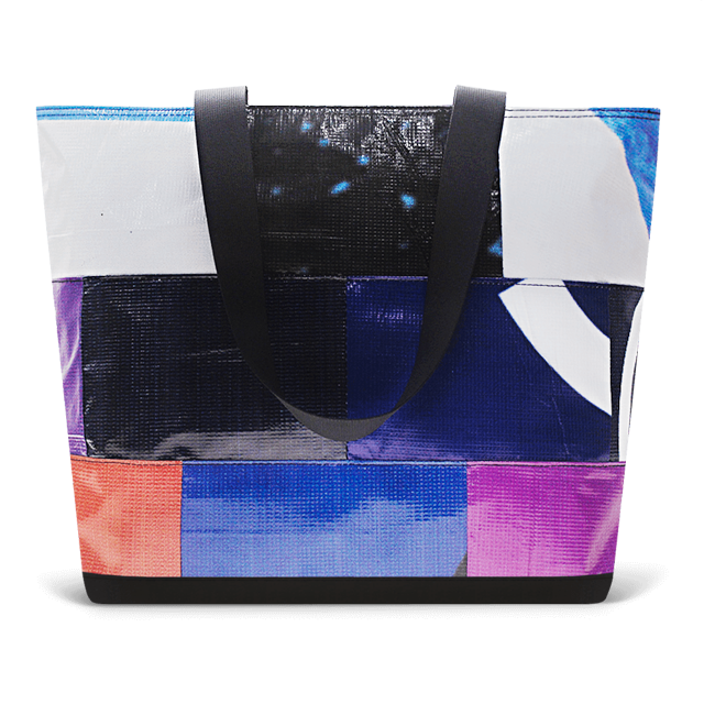 Patchwork Zippered Blake Tote