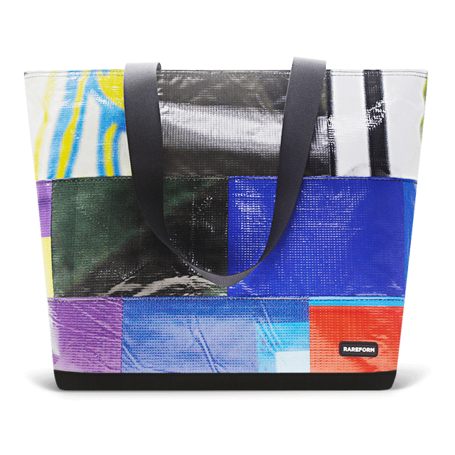 Patchwork Zippered Blake Tote
