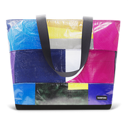 Patchwork Zippered Blake Tote