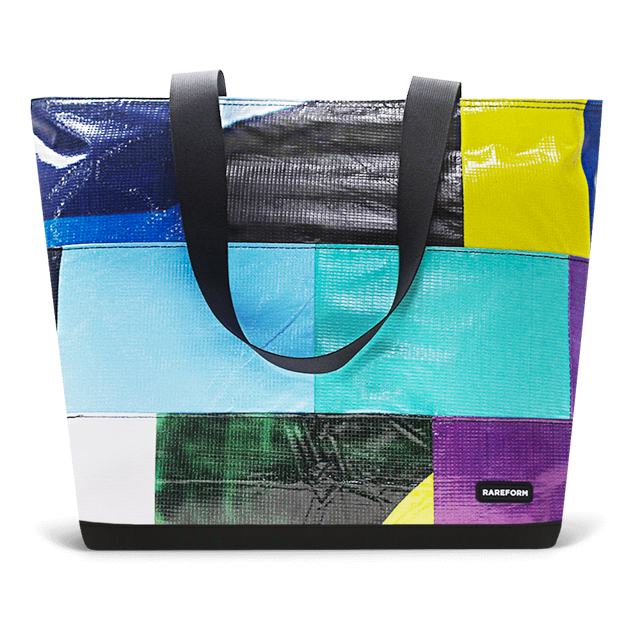 Patchwork Zippered Blake Tote