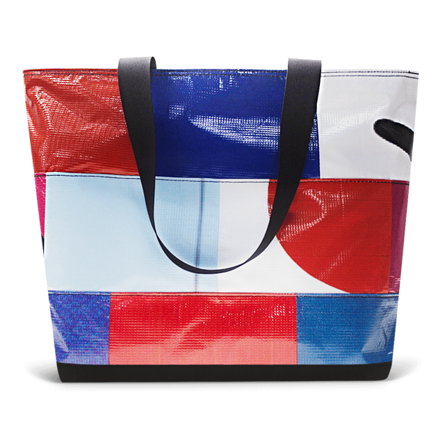 Patchwork Zippered Blake Tote