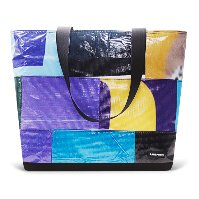 Patchwork Zippered Blake Tote