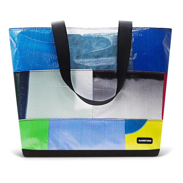 Patchwork Zippered Blake Tote