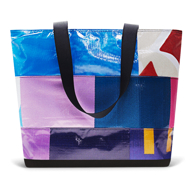 Patchwork Zippered Blake Tote