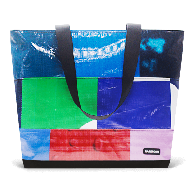 Patchwork Zippered Blake Tote
