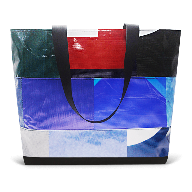Patchwork Zippered Blake Tote