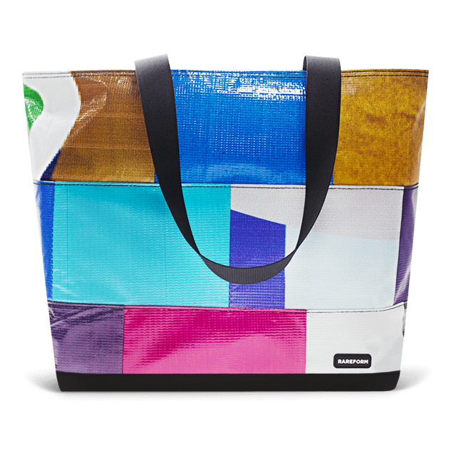 Patchwork Zippered Blake Tote