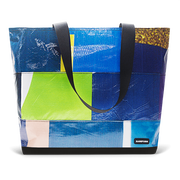 Patchwork Zippered Blake Tote