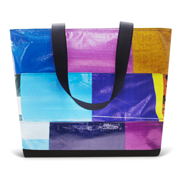 Patchwork Zippered Blake Tote