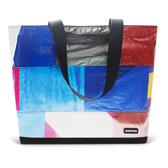 Patchwork Zippered Blake Tote