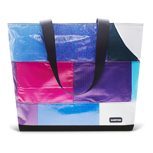 Patchwork Zippered Blake Tote