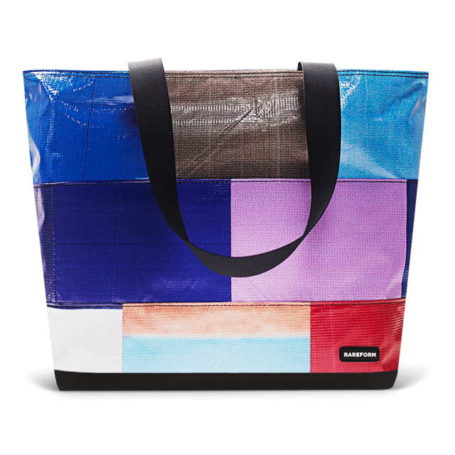 Patchwork Zippered Blake Tote