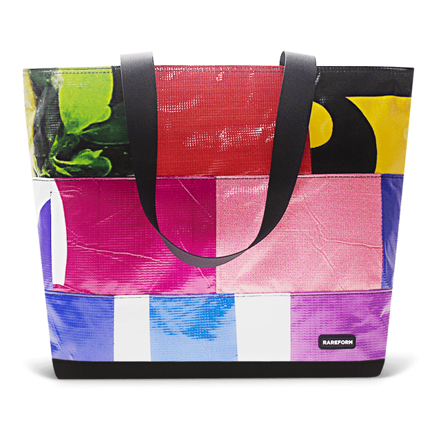 Patchwork Zippered Blake Tote