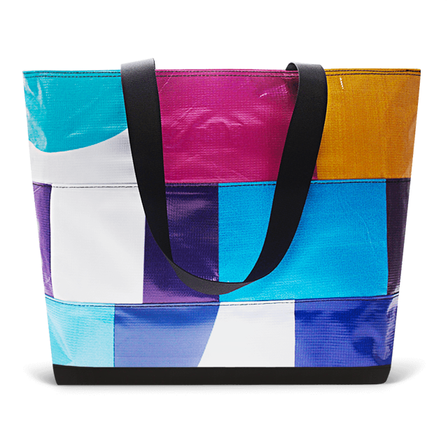 Patchwork Zippered Blake Tote