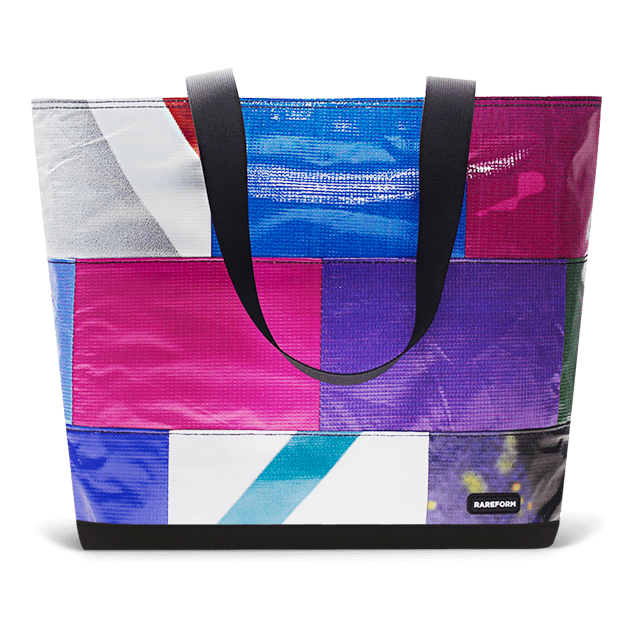 Patchwork Zippered Blake Tote