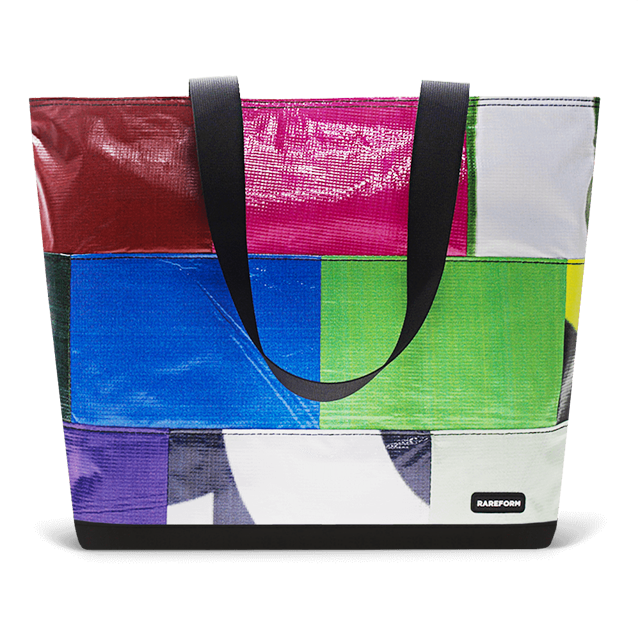 Patchwork Zippered Blake Tote