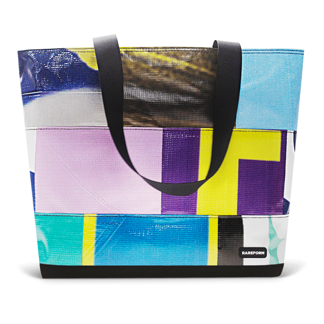 Patchwork Zippered Blake Tote