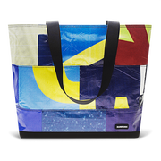 Patchwork Zippered Blake Tote