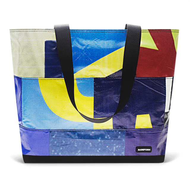 Patchwork Zippered Blake Tote