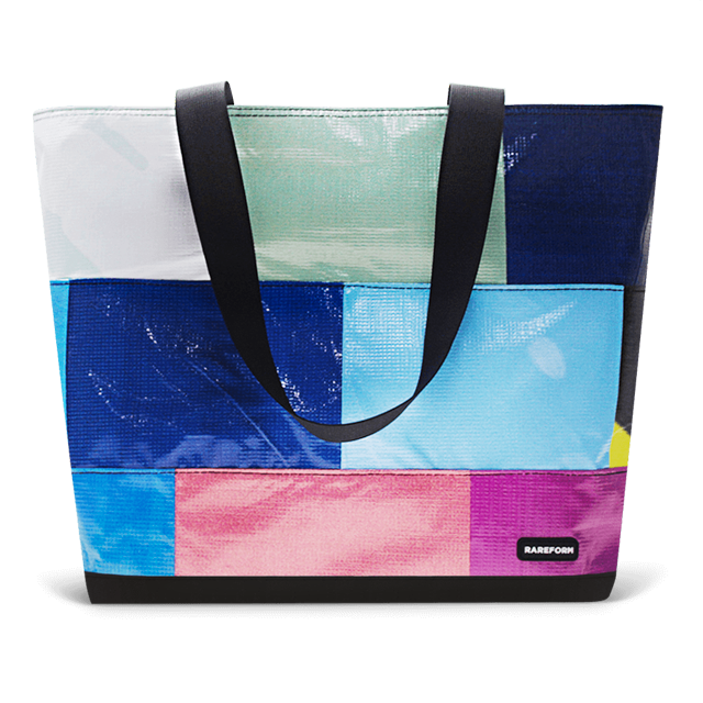 Patchwork Zippered Blake Tote