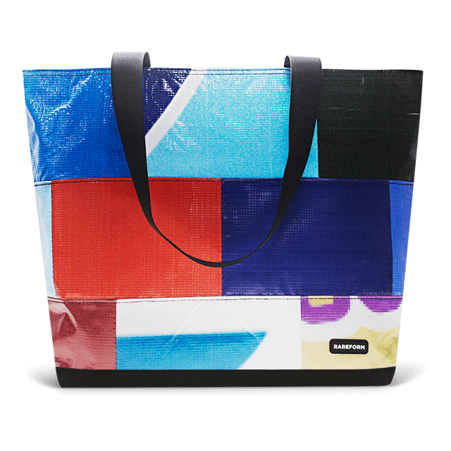 Patchwork Zippered Blake Tote