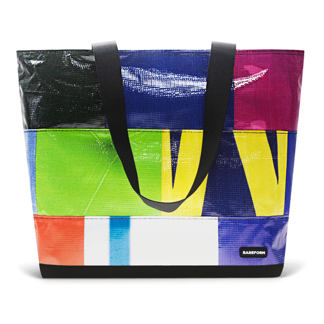 Patchwork Zippered Blake Tote