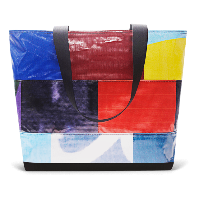 Patchwork Zippered Blake Tote
