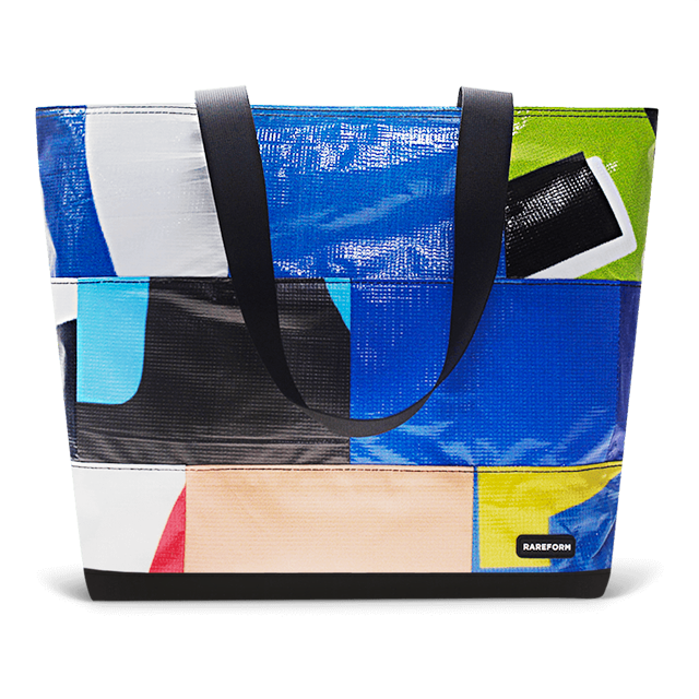 Patchwork Zippered Blake Tote