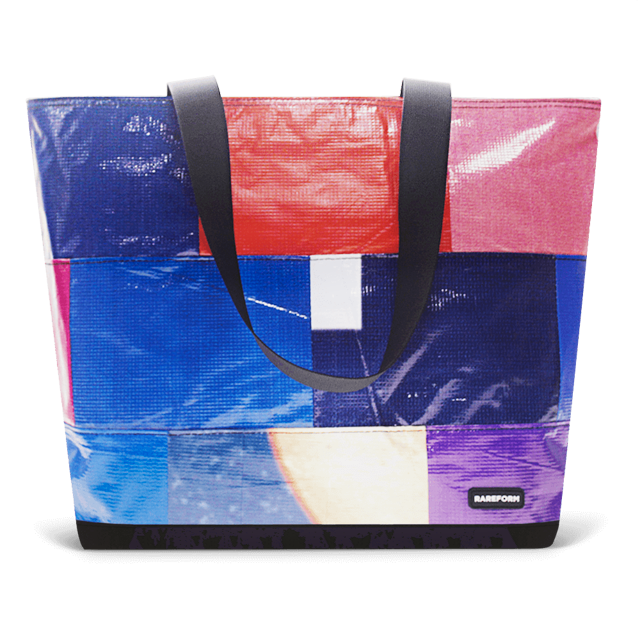 Patchwork Zippered Blake Tote