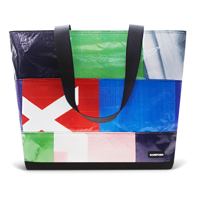 Patchwork Zippered Blake Tote