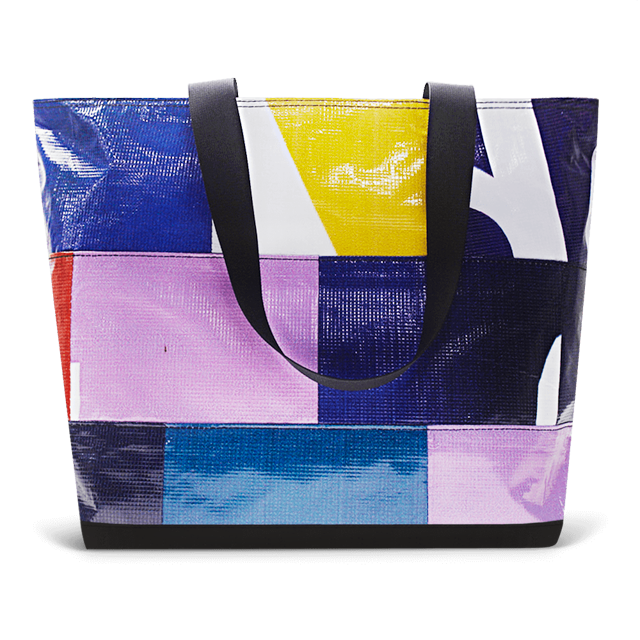 Patchwork Zippered Blake Tote