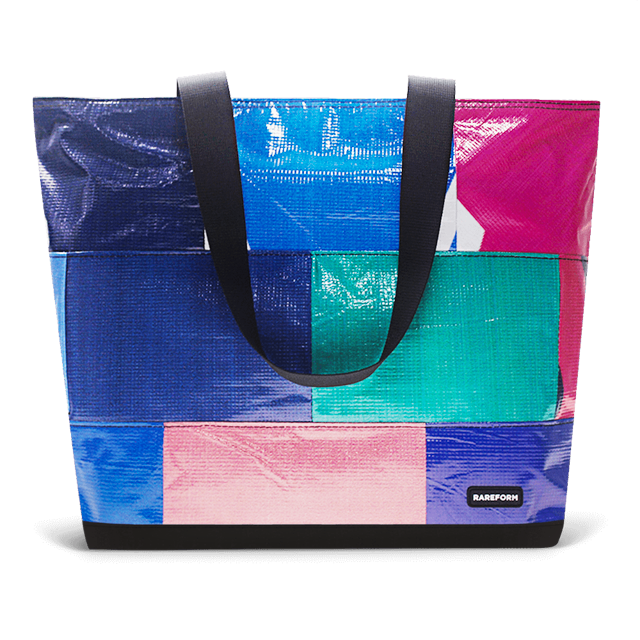 Patchwork Zippered Blake Tote
