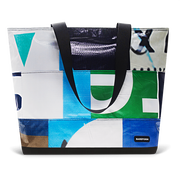 Patchwork Zippered Blake Tote