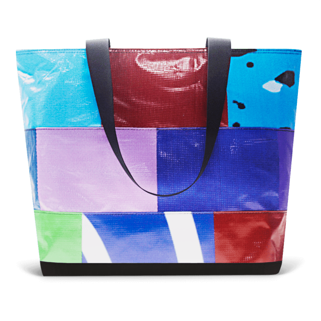 Patchwork Zippered Blake Tote