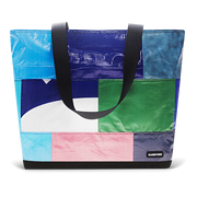 Patchwork Zippered Blake Tote