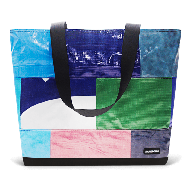 Patchwork Zippered Blake Tote