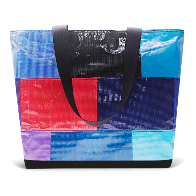 Patchwork Zippered Blake Tote